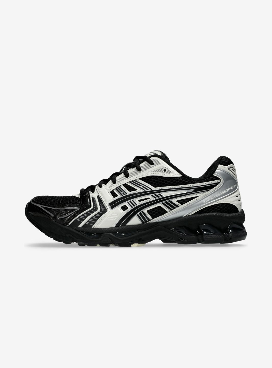 ASICS Gel-Kayano 14 Black Cream Baskets Noir Crème Homme Femme - 1