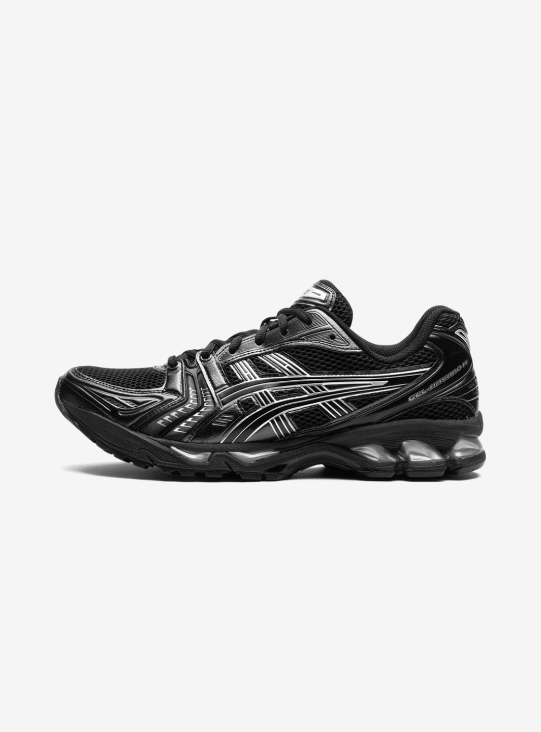 ASICS Gel-Kayano 14 Black Pure Silver Baskets Noir Argent Homme Femme - 4