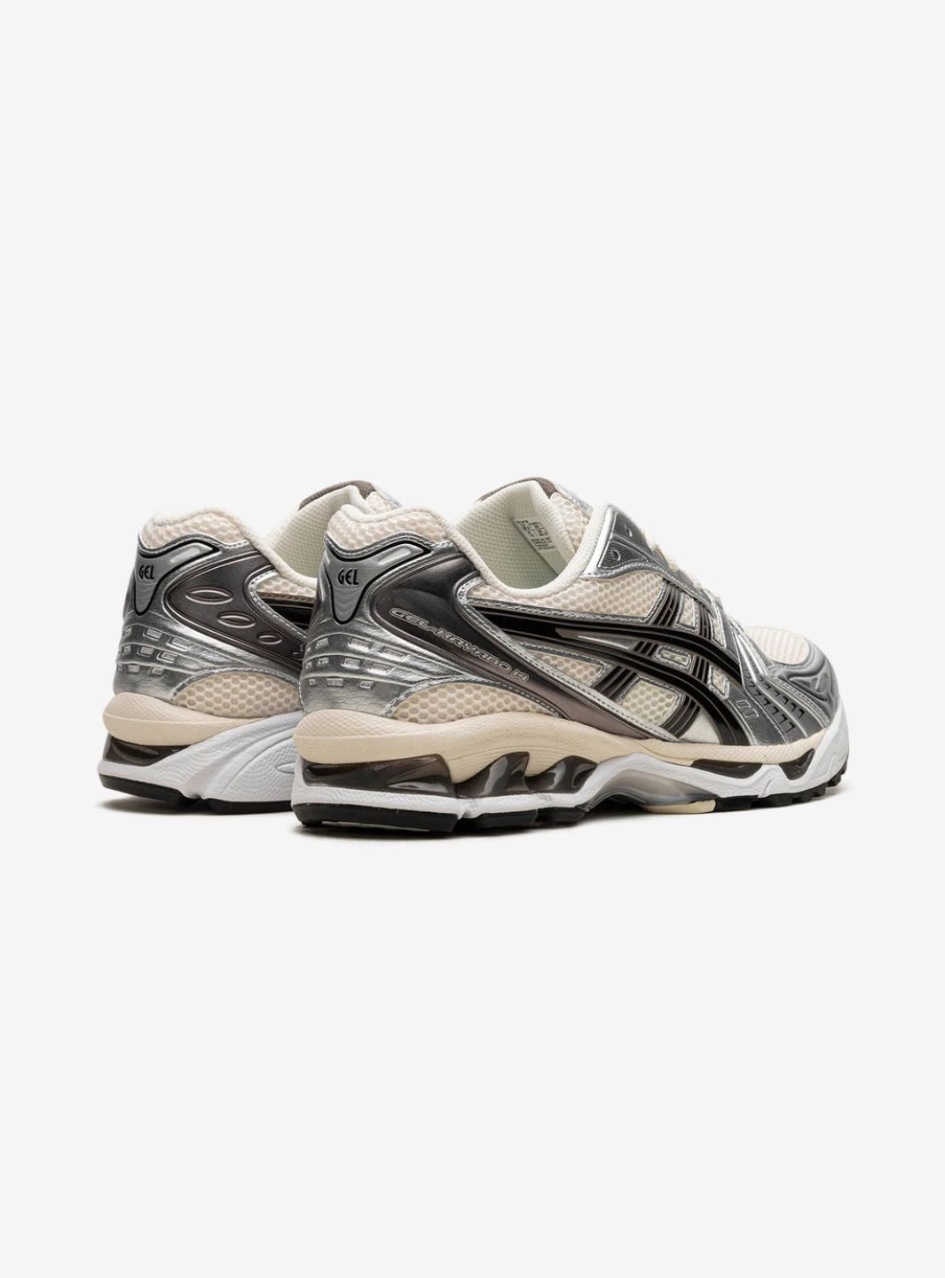 ASICS Gel-Kayano 14 Cream Black Metallic Plum Baskets Crème Noir Mixte - 2