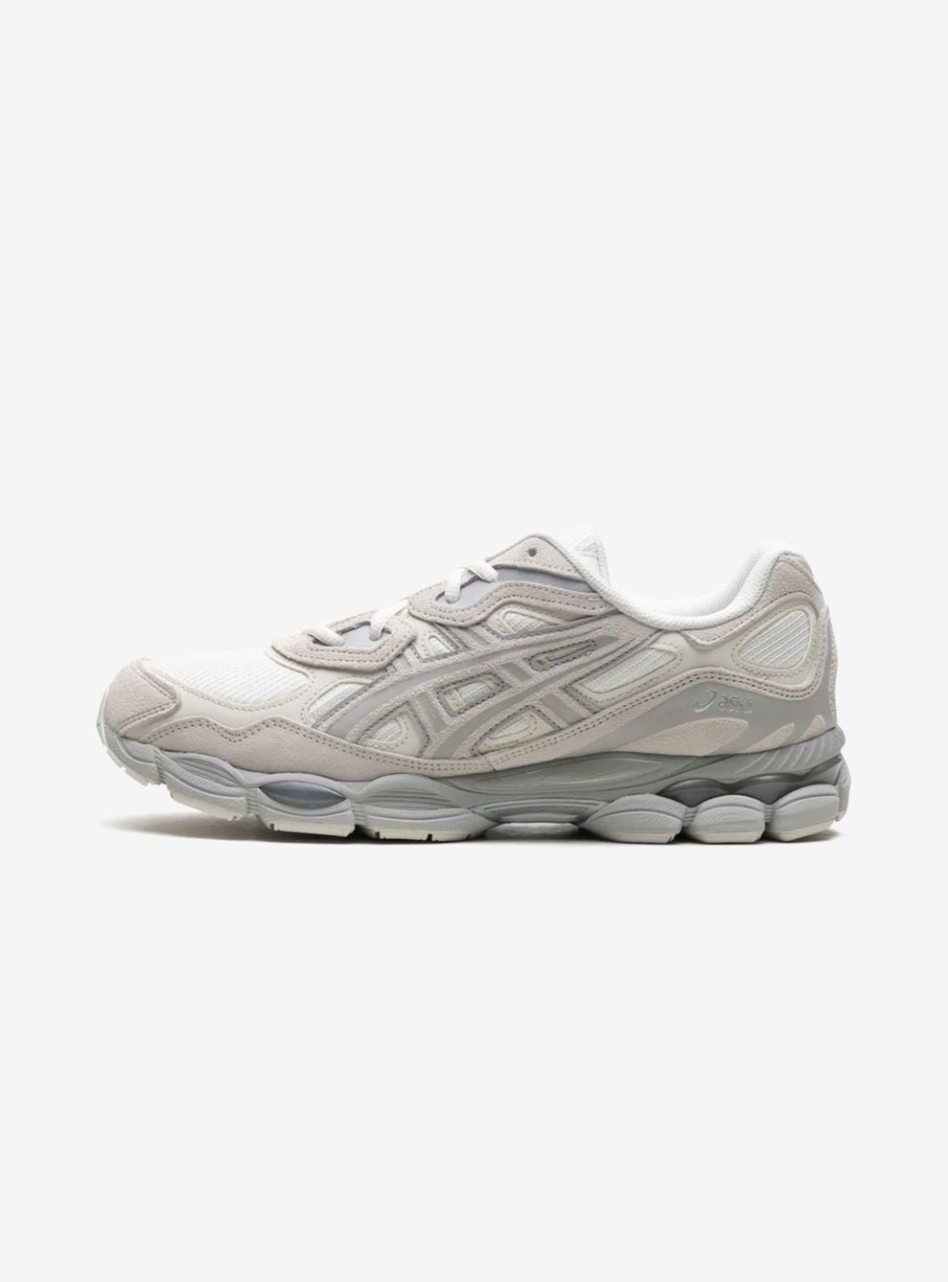 ASICS Gel-NYC Cream Grey Baskets Crème Gris Homme Femme - 1