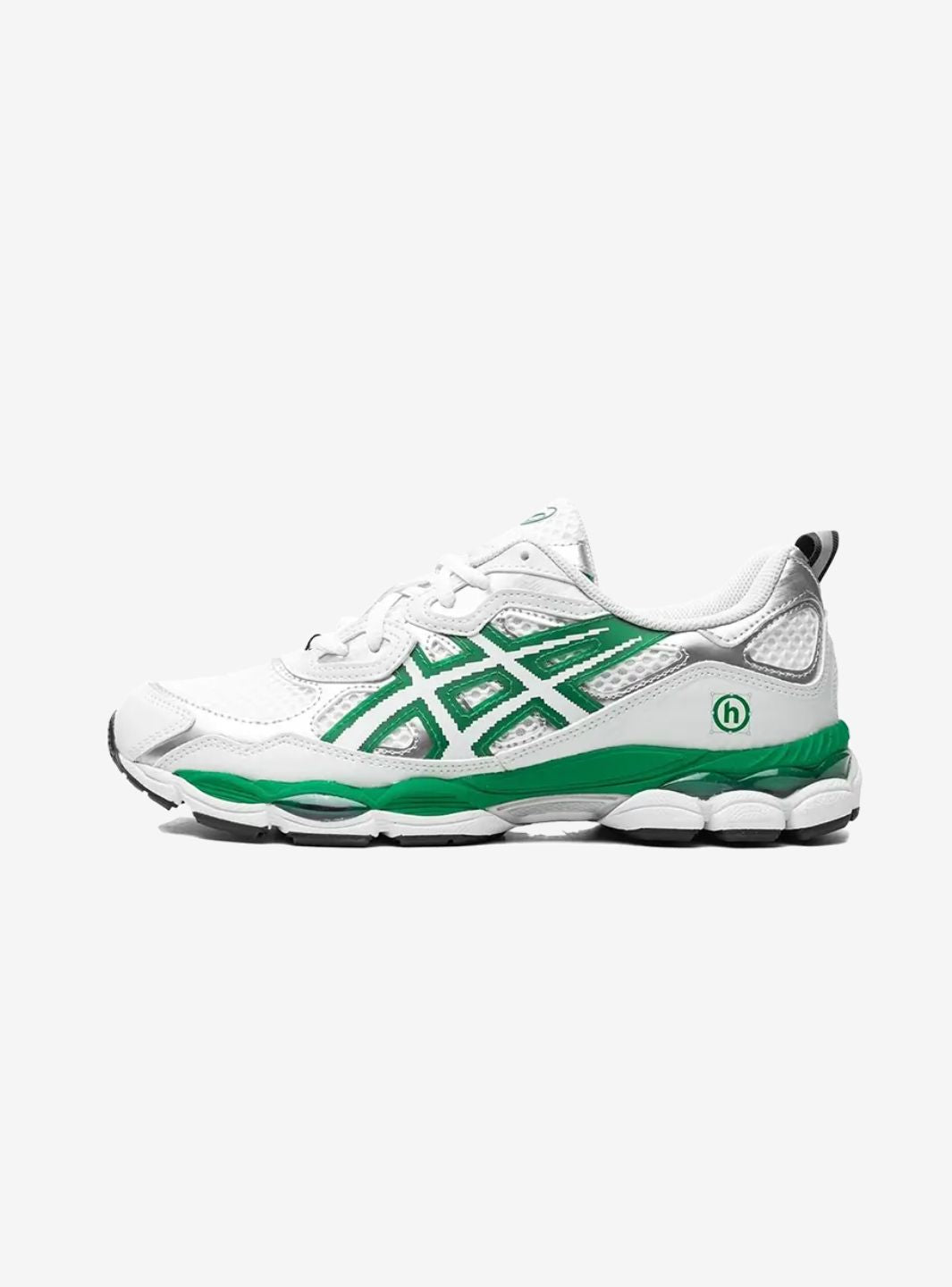 ASICS Gel-NYC x Hidden NY White Green Baskets Blanc Vert Homme Femme - 1