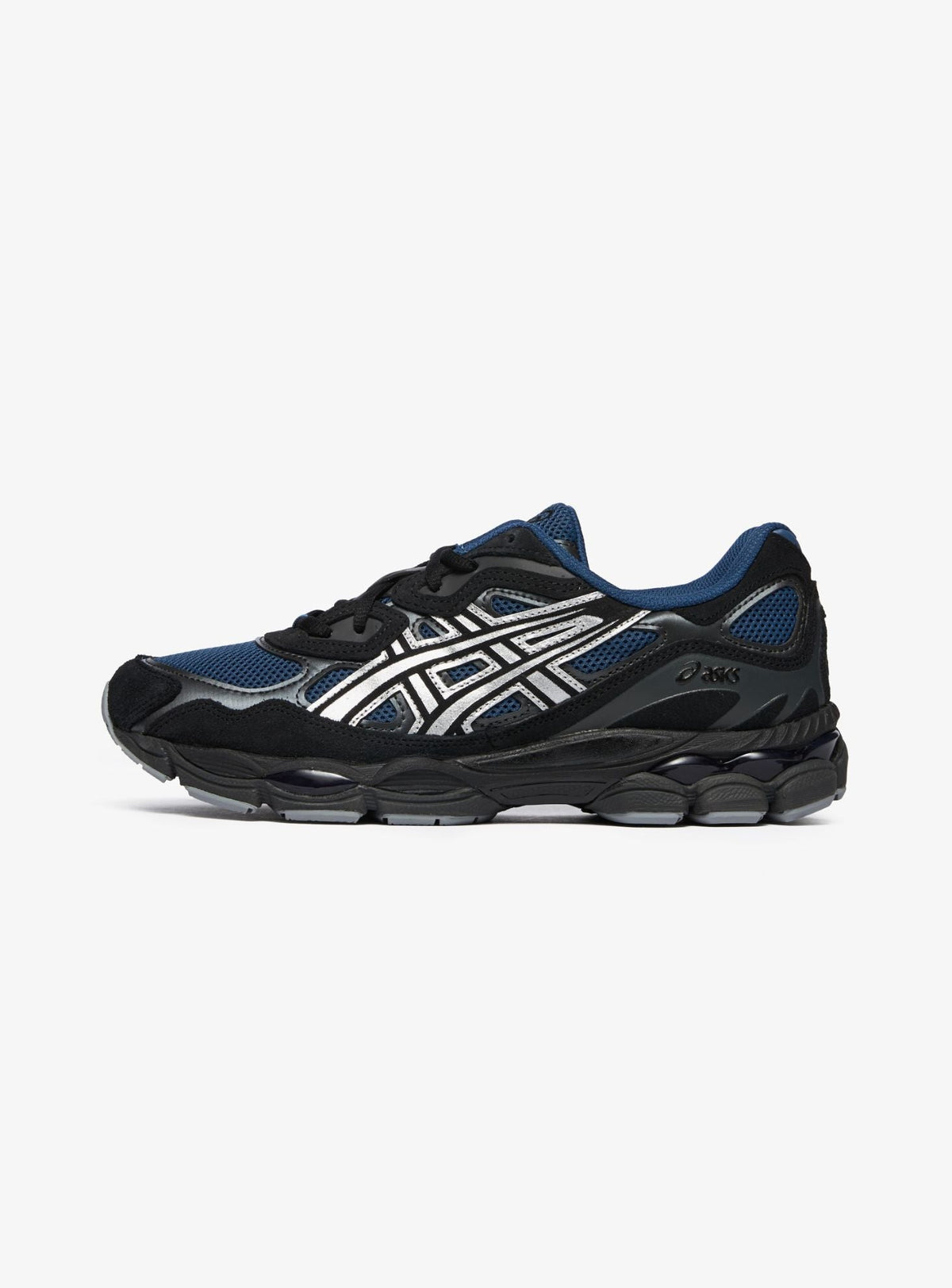 ASICS Gel-NYC Independence Blue Pure Silver Baskets Bleu Marine Mixte - 1