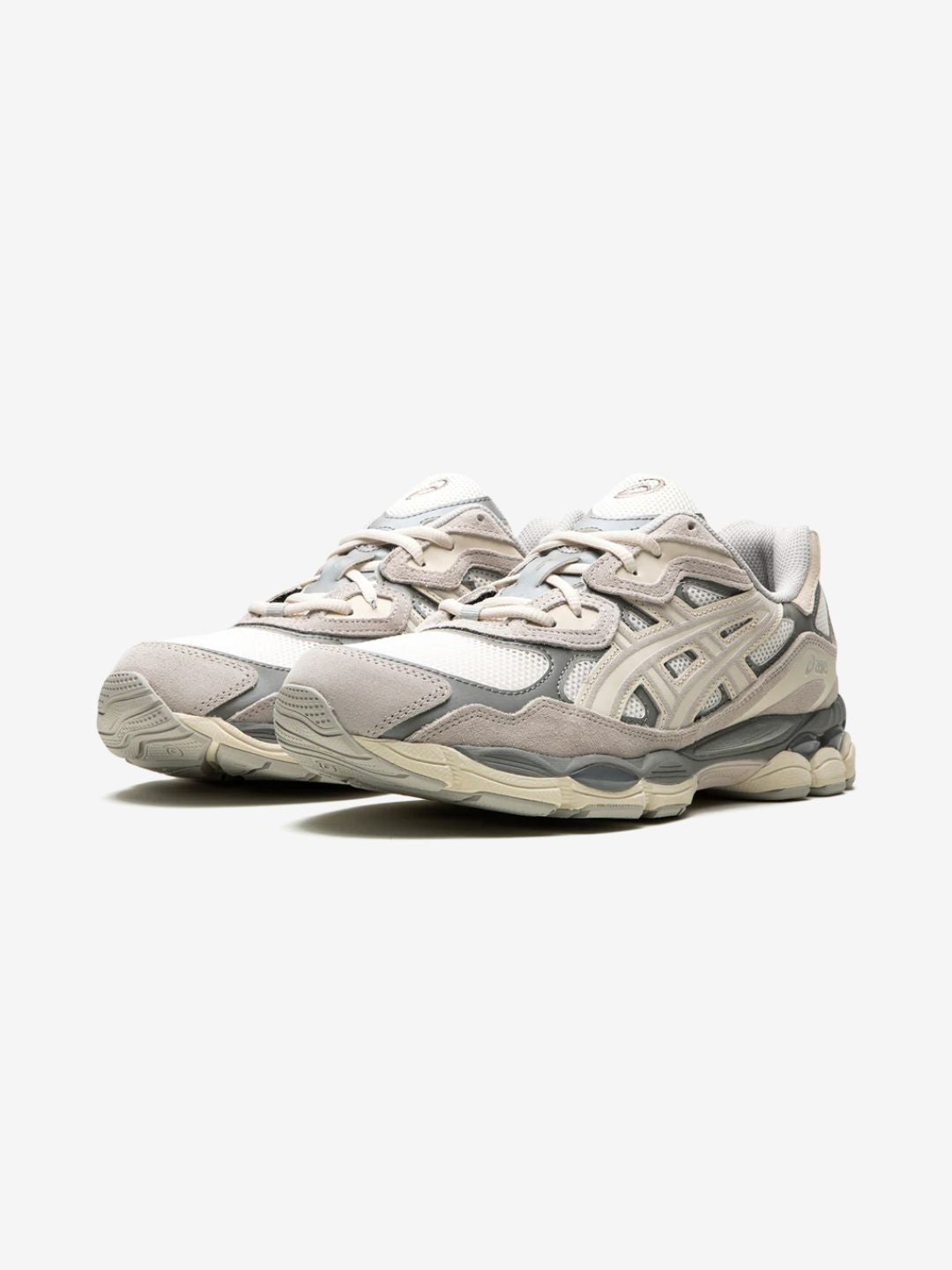 ASICS Gel-NYC Cream Oyster Grey Baskets Crème Gris Homme Femme - 2