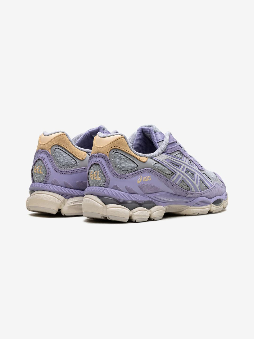 ASICS Gel-NYC Piedmont Grey Bluebell Baskets Gris Bleu Clair Homme Femme - 3