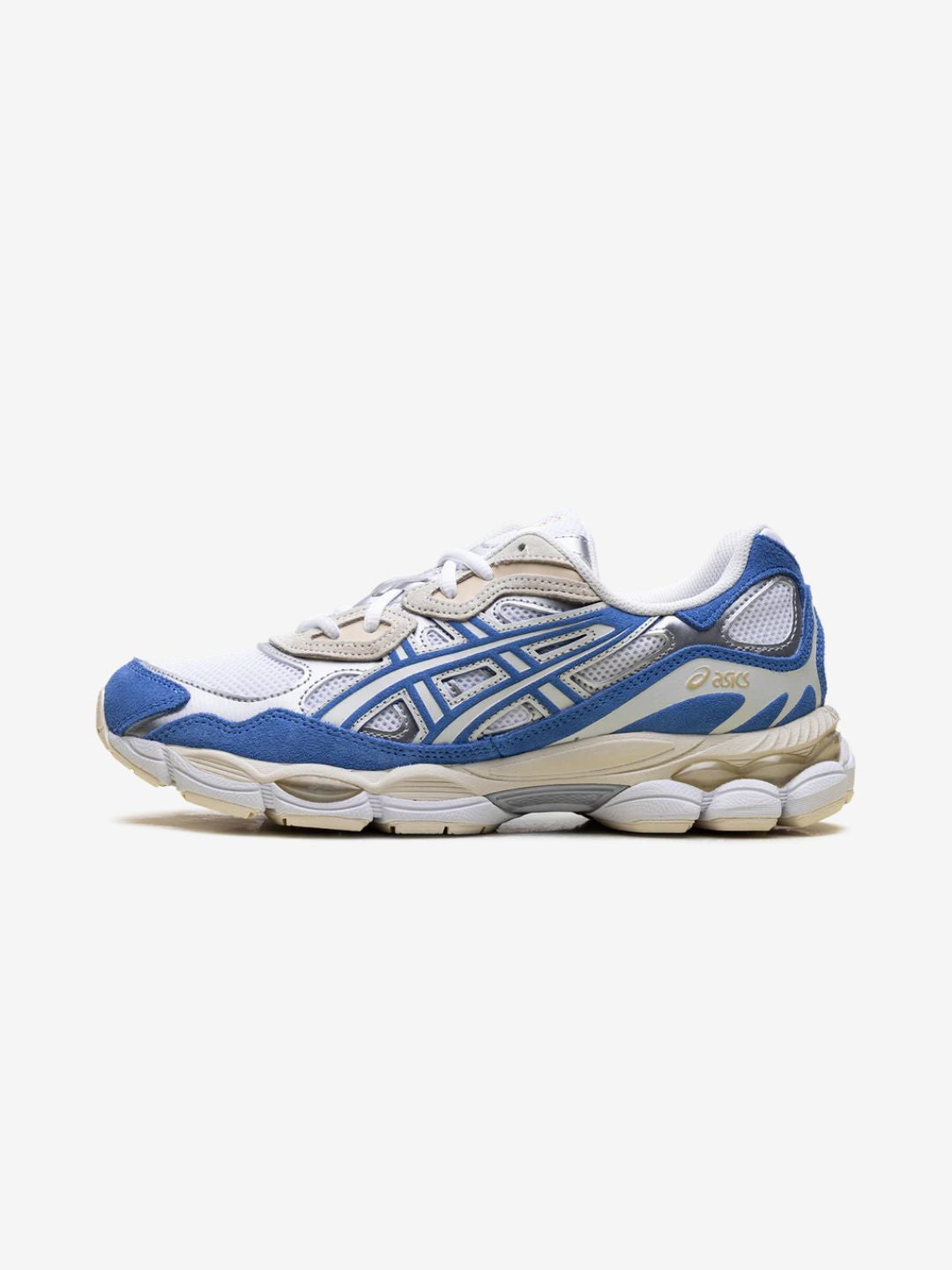 ASICS Gel-NYC White Blue Coast Baskets Blanc Bleu Homme Femme - 1