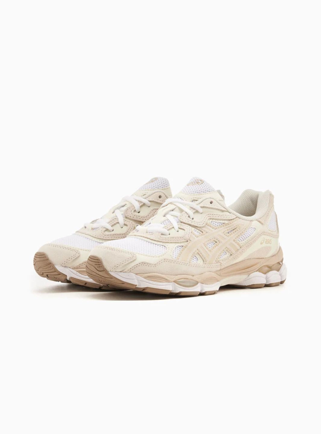 ASICS Gel-NYC White Feather Grey Baskets Blanc Gris Homme Femme - 2