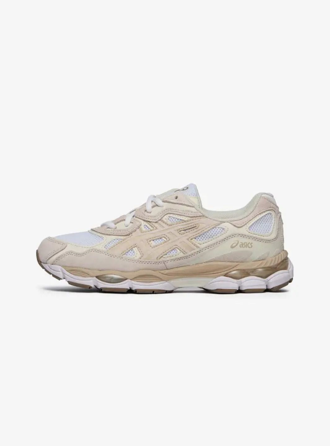 ASICS Gel-NYC White Feather Grey Baskets Blanc Gris Homme Femme - 1