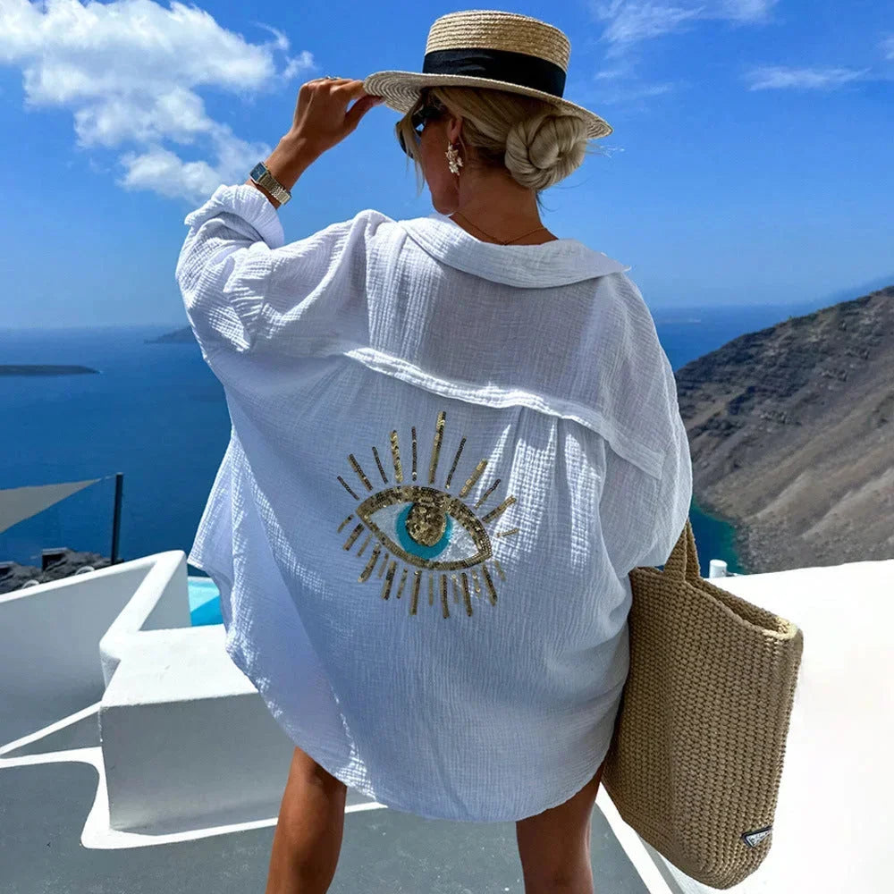 Léa - Top femme oversize