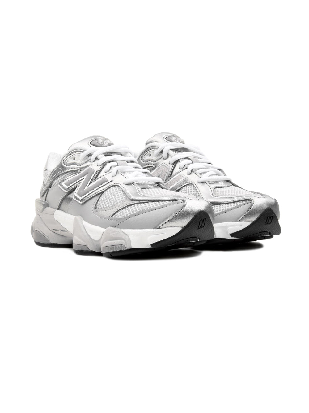 New Balance 9060 Raincloud Truffle Salt Baskets Gris Beige Enfant - 2