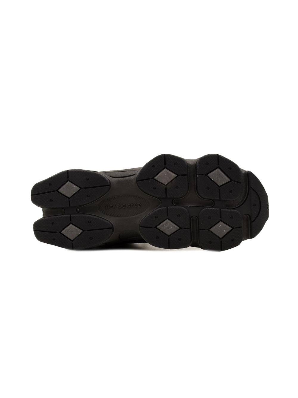 New Balance 9060 Black Castlerock Baskets Gris Foncé Noir Enfant - 4