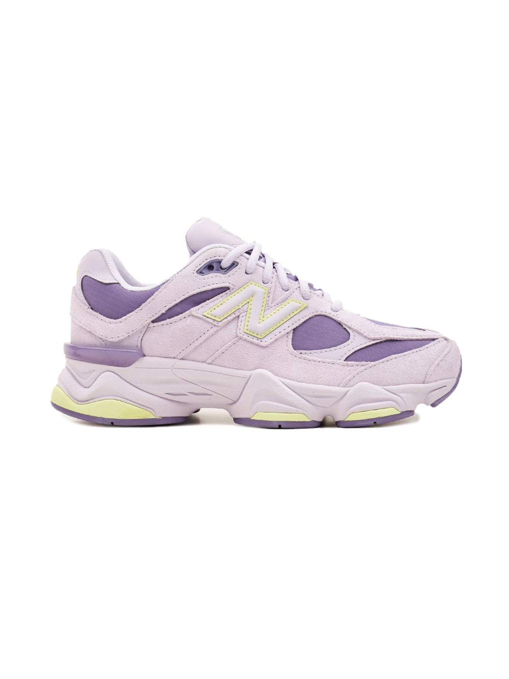 New Balance 9060 Taro Dry Lime Baskets Vert Violet Enfant - 1