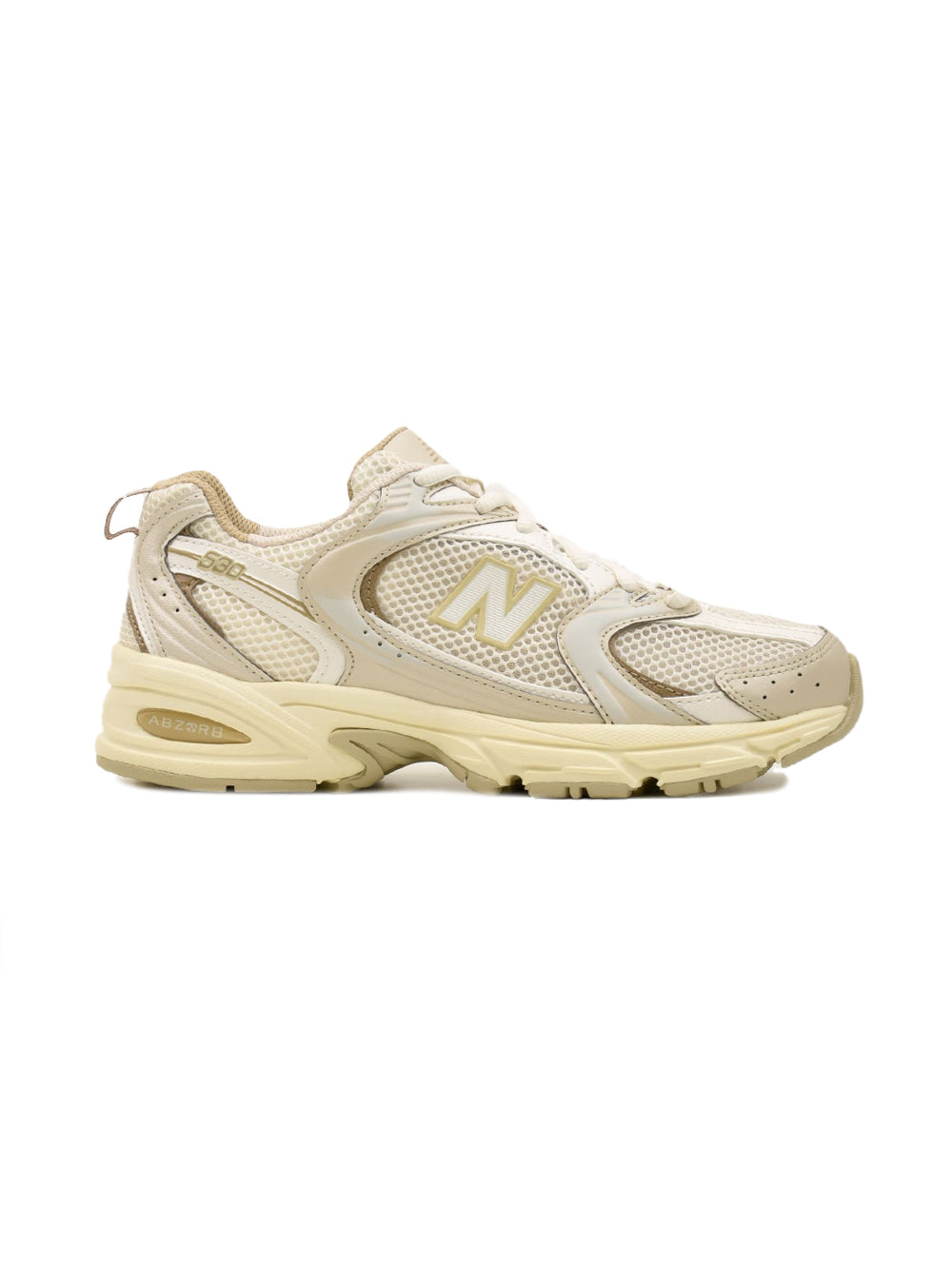 New Balance 530 Bone Baskets Beige Femme - 1