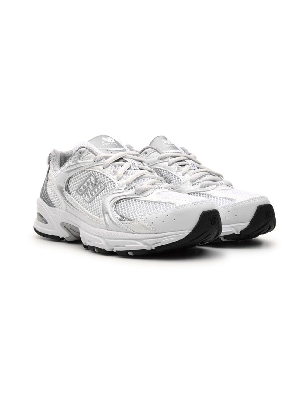 New Balance 530 Baskets Argent Blanc Femme - 2
