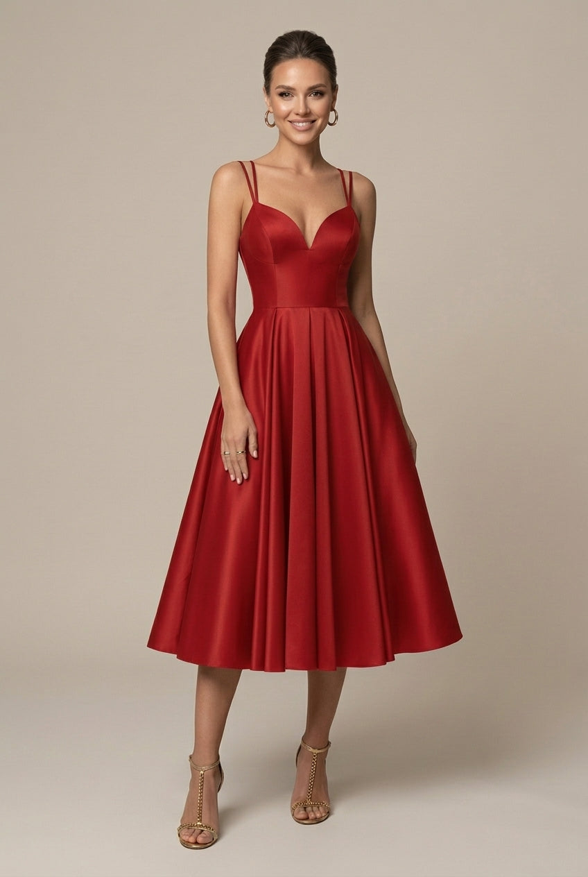 Robe Midi Femme Coupe A Blanc - vue 5
