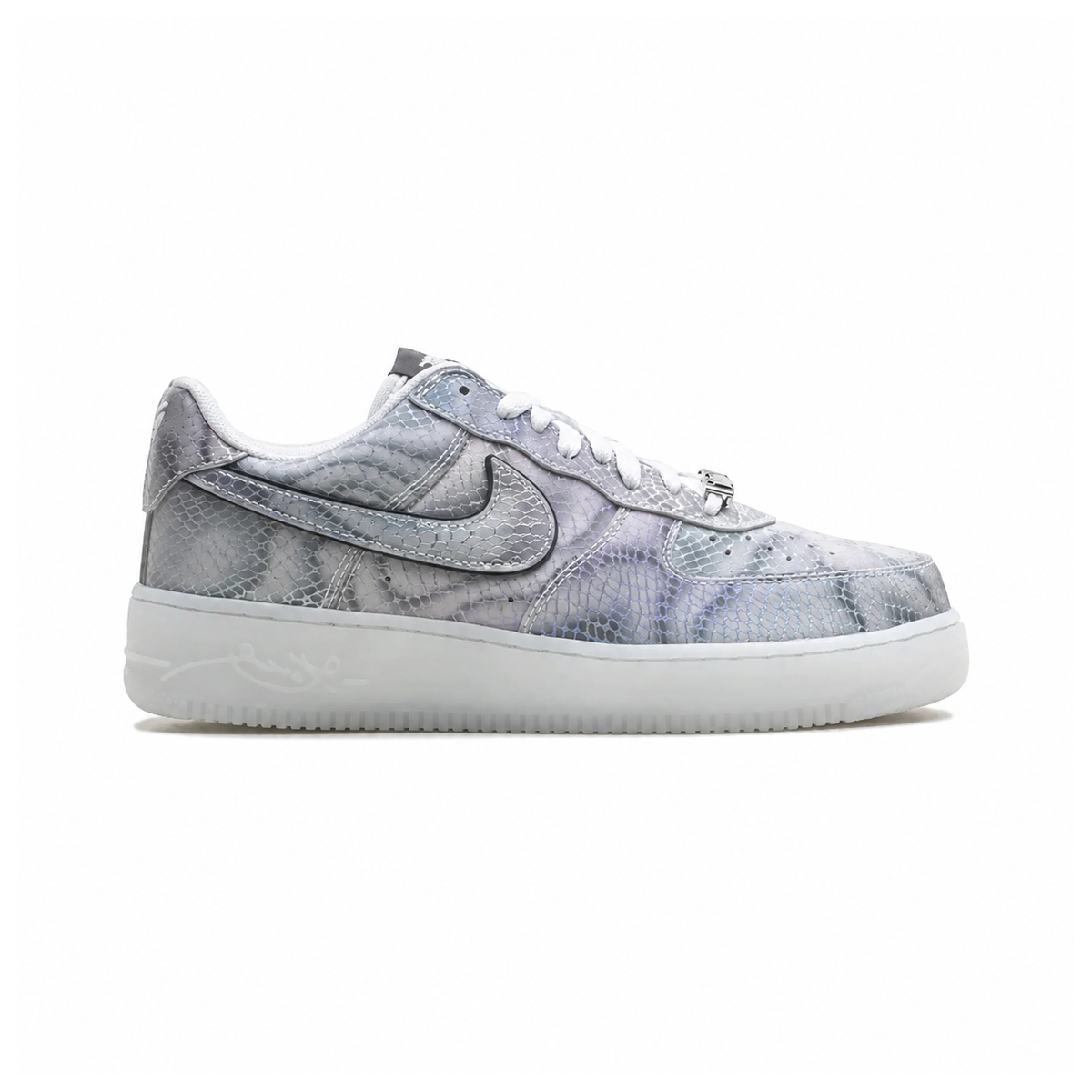 Nike Air Force 1 Low Protro Kobe Bryant Lenticular Baskets Argent Mixte - 1