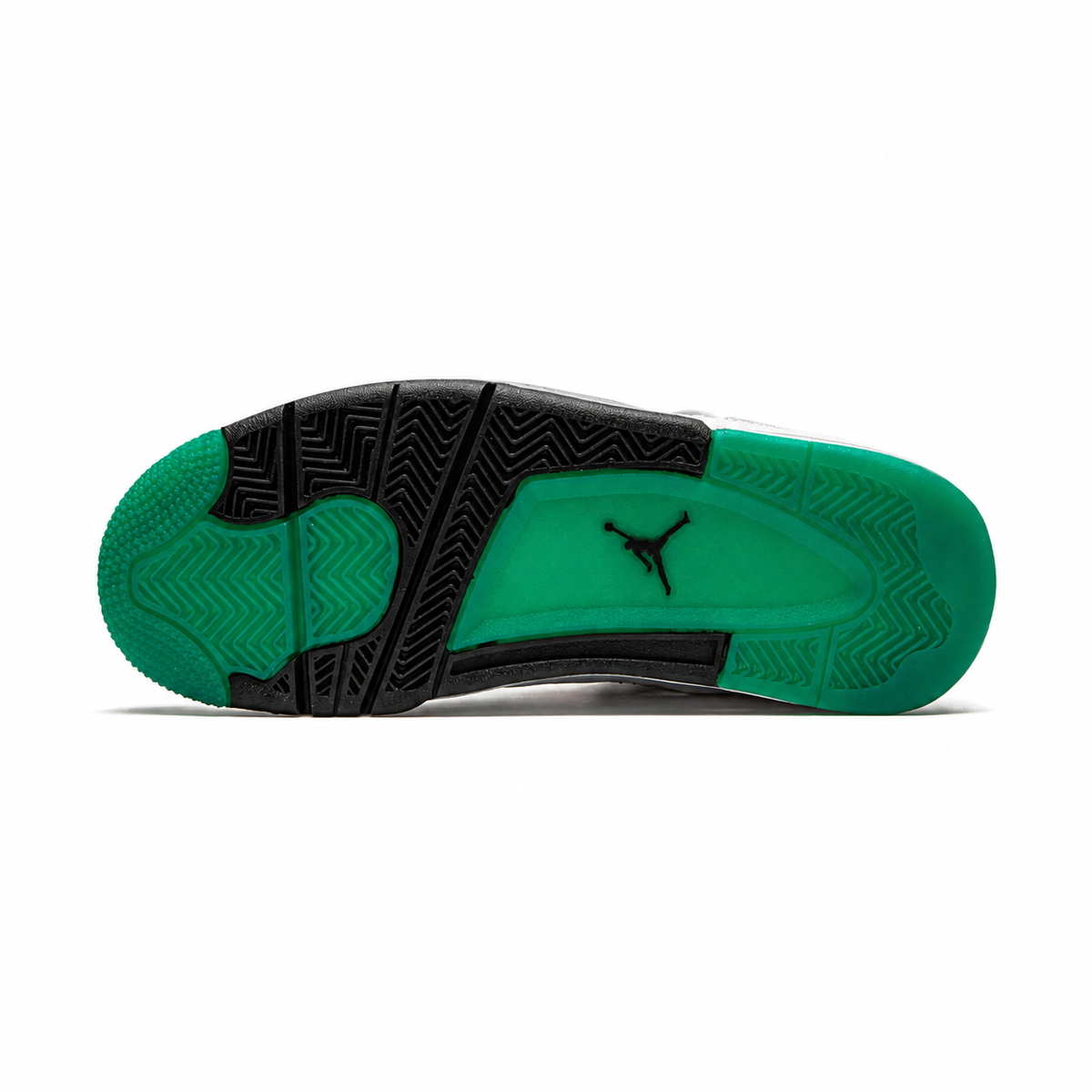 Air Jordan 4 Retro Lucid Green Rasta Baskets Vert Rouge Homme Femme - 4
