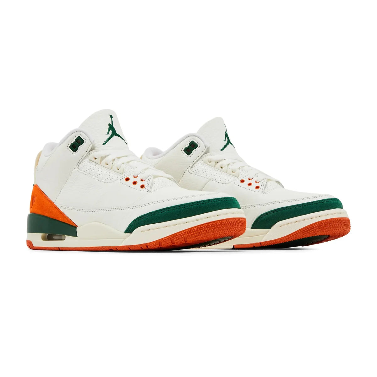 Air Jordan 3 Retro SP SoleFly Miami Baskets Beige Vert Homme Femme - 2