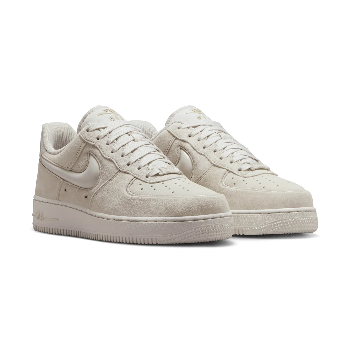 Nike Air Force 1 Low '07 Light Bone White Baskets Beige Blanc Homme Femme - 2