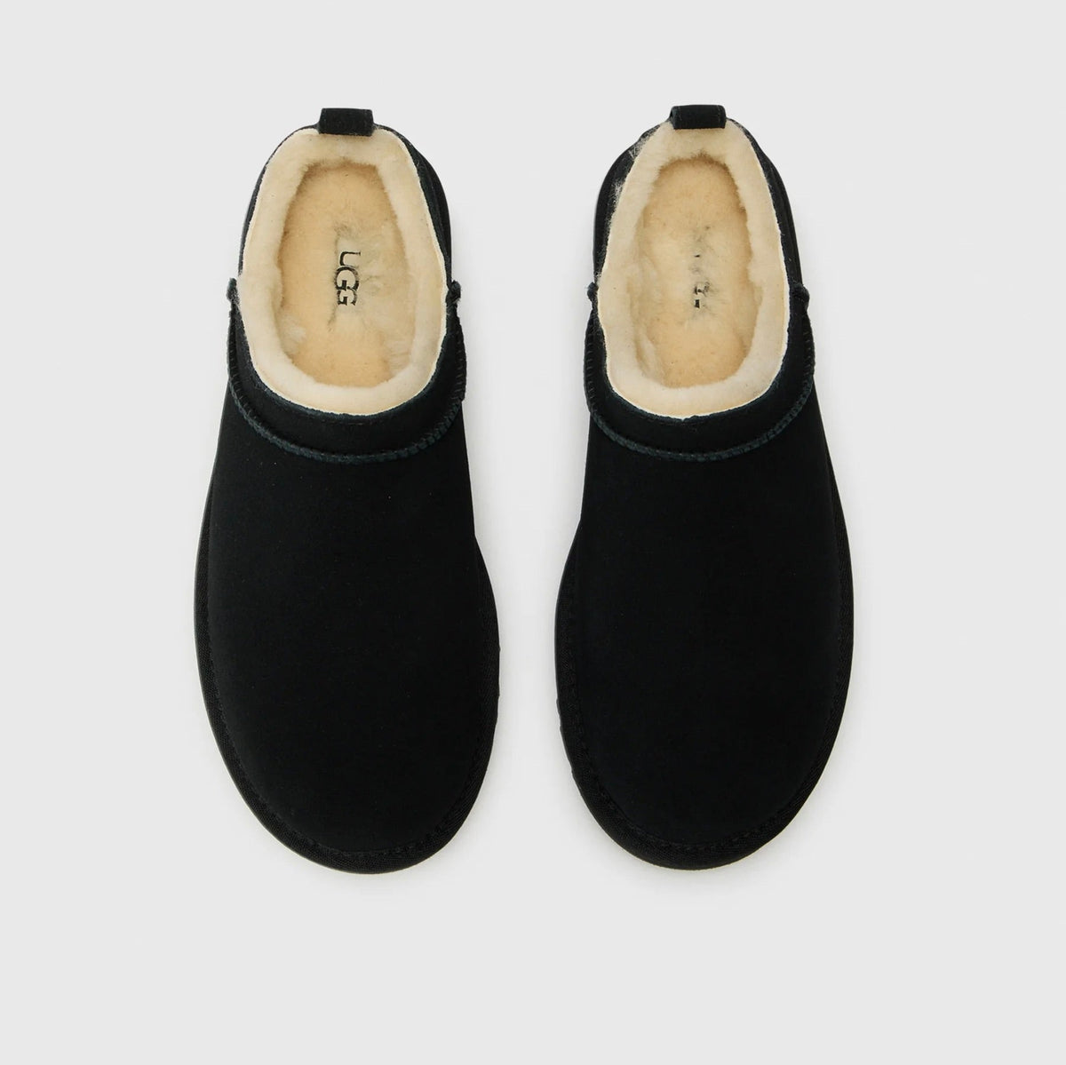 UGG Classic Micro Black Bottines Noir Femme - 4