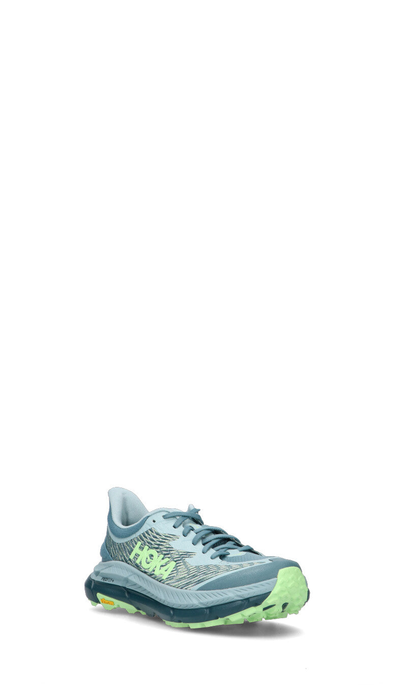 Hoka Mafate Speed 4 Chaussures Trail Running Vert Bleu Homme - 2