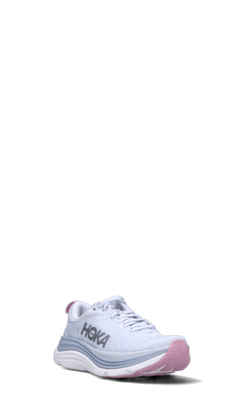 Hoka Gaviota 5 Chaussures Running Stabilité Blanc Rose Femme - 2