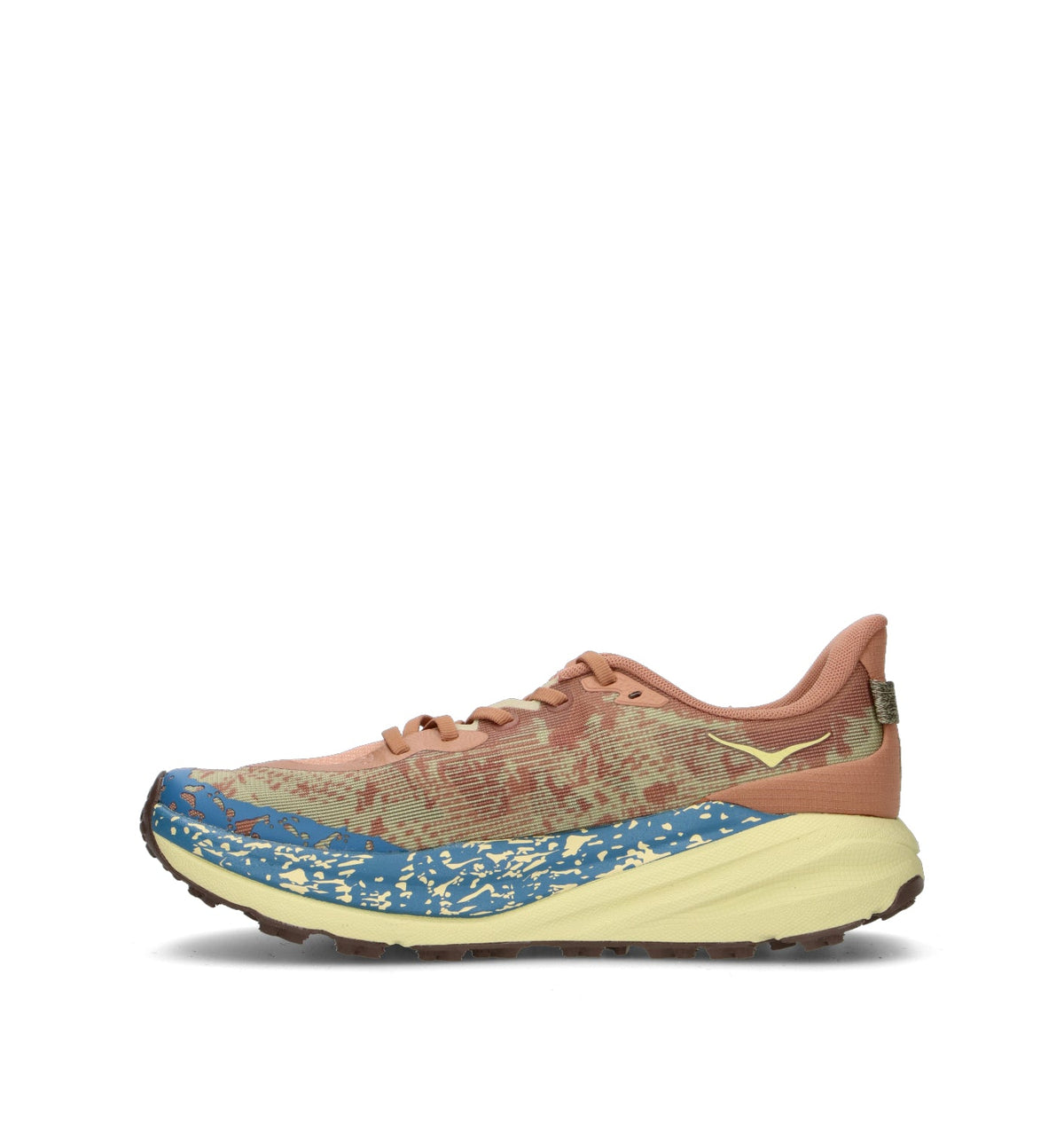 Hoka Speedgoat 6 Chaussures Trail Running Marron Beige Homme - 4