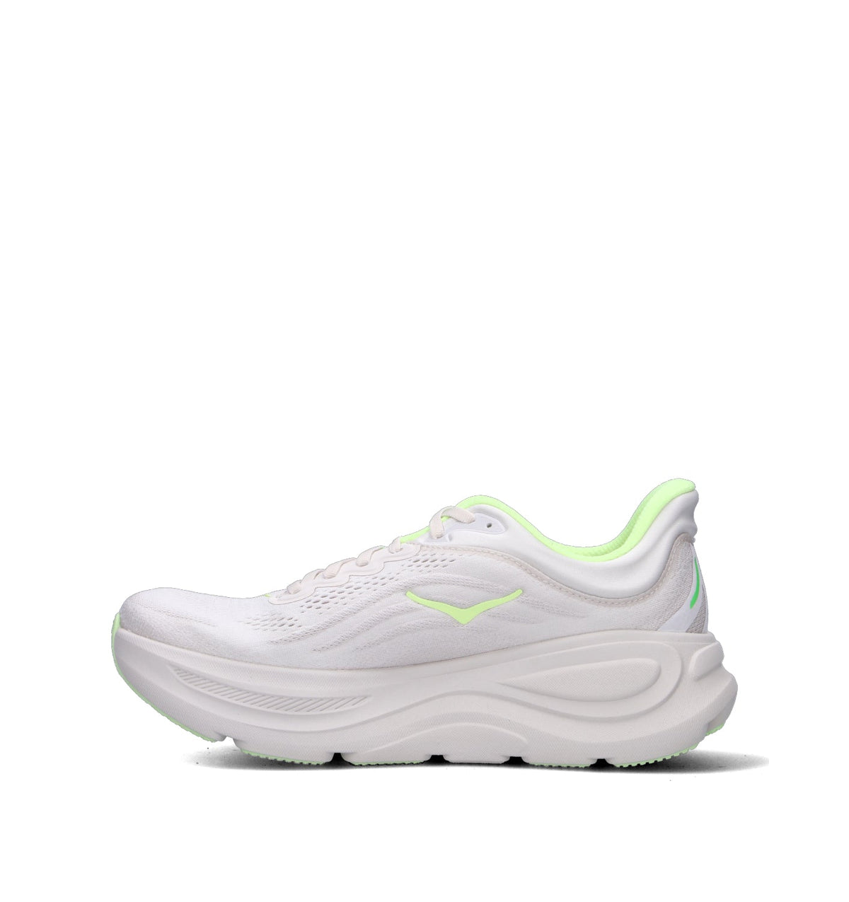 Hoka Bondi 9 Chaussures Running Gris Jaune Homme - 4