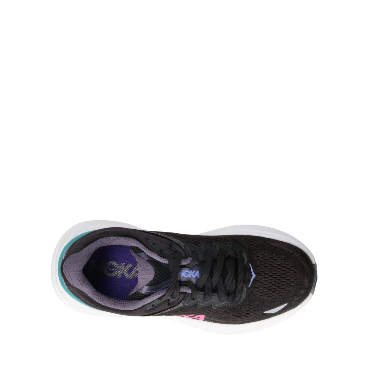 Hoka Bondi 9 Chaussures Running Noir Rose Femme - 5