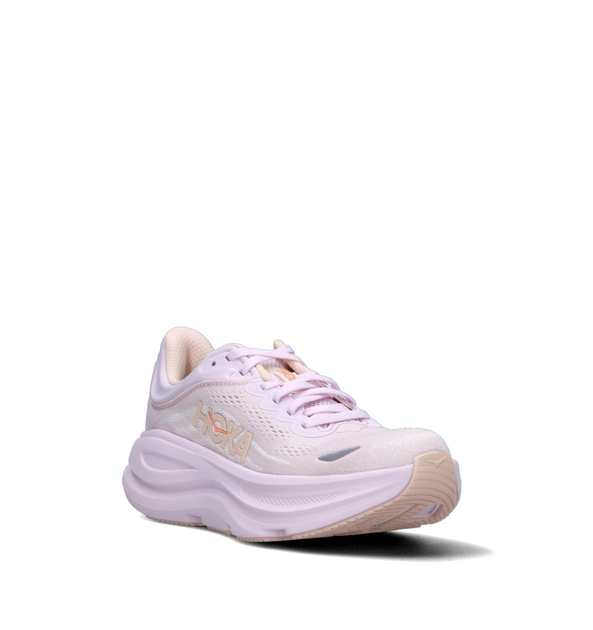 Hoka Bondi 9 Chaussures Running Violet Orange Femme - 2