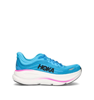 Hoka Bondi 9 Chaussures Running Bleu Rose Femme - 1