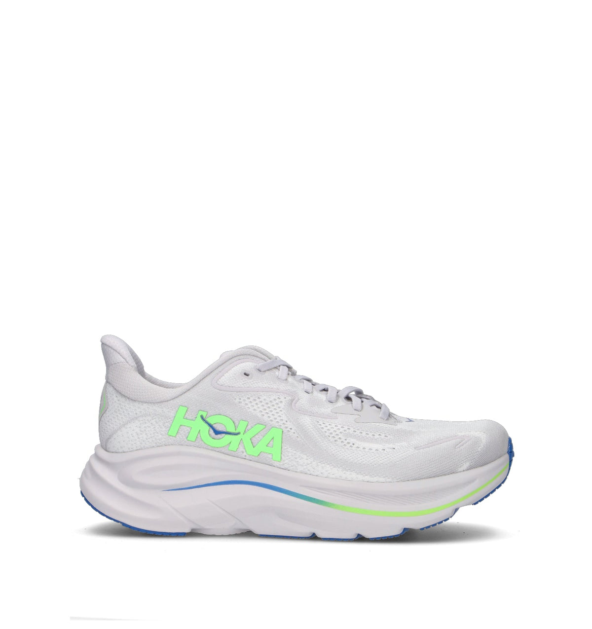 Hoka Clifton 10 Chaussures Running Gris Vert Homme - 1