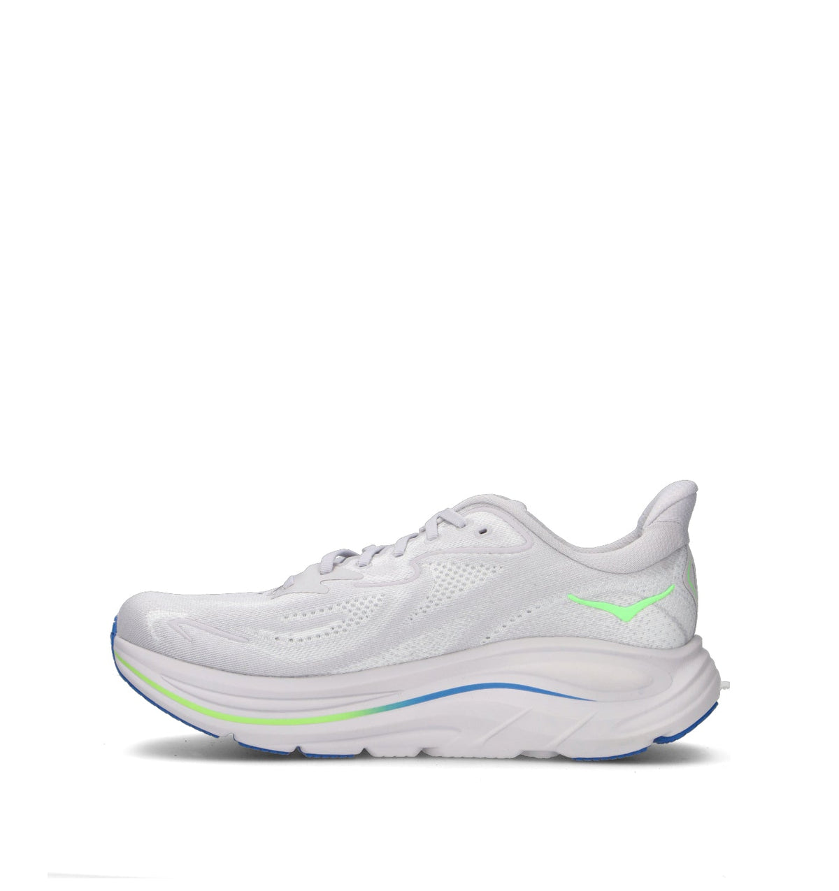 Hoka Clifton 10 Chaussures Running Gris Vert Homme - 4