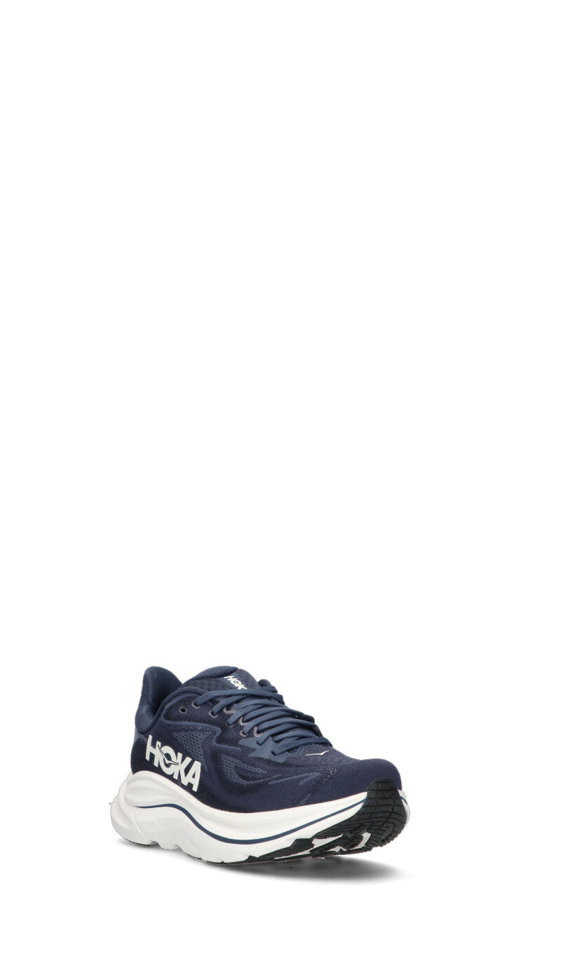 Hoka Clifton 10 Chaussures Running Bleu Marine Blanc Homme - 2