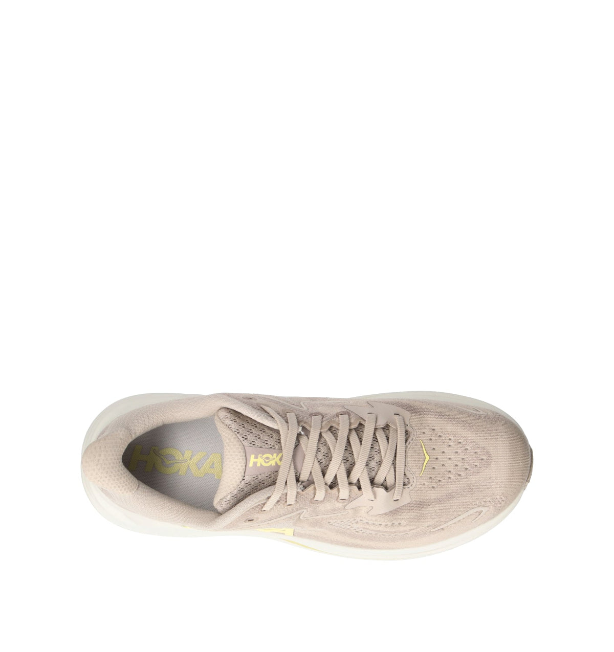 Hoka Clifton 10 Chaussures Running Beige Gris Homme - 5