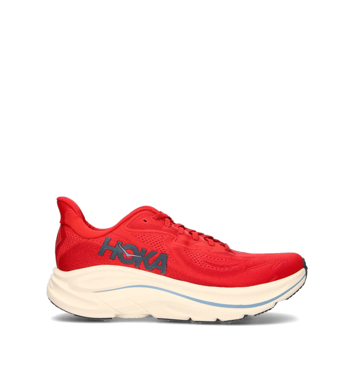 Hoka Clifton 10 Chaussures Running Rouge Bleu Homme - 1
