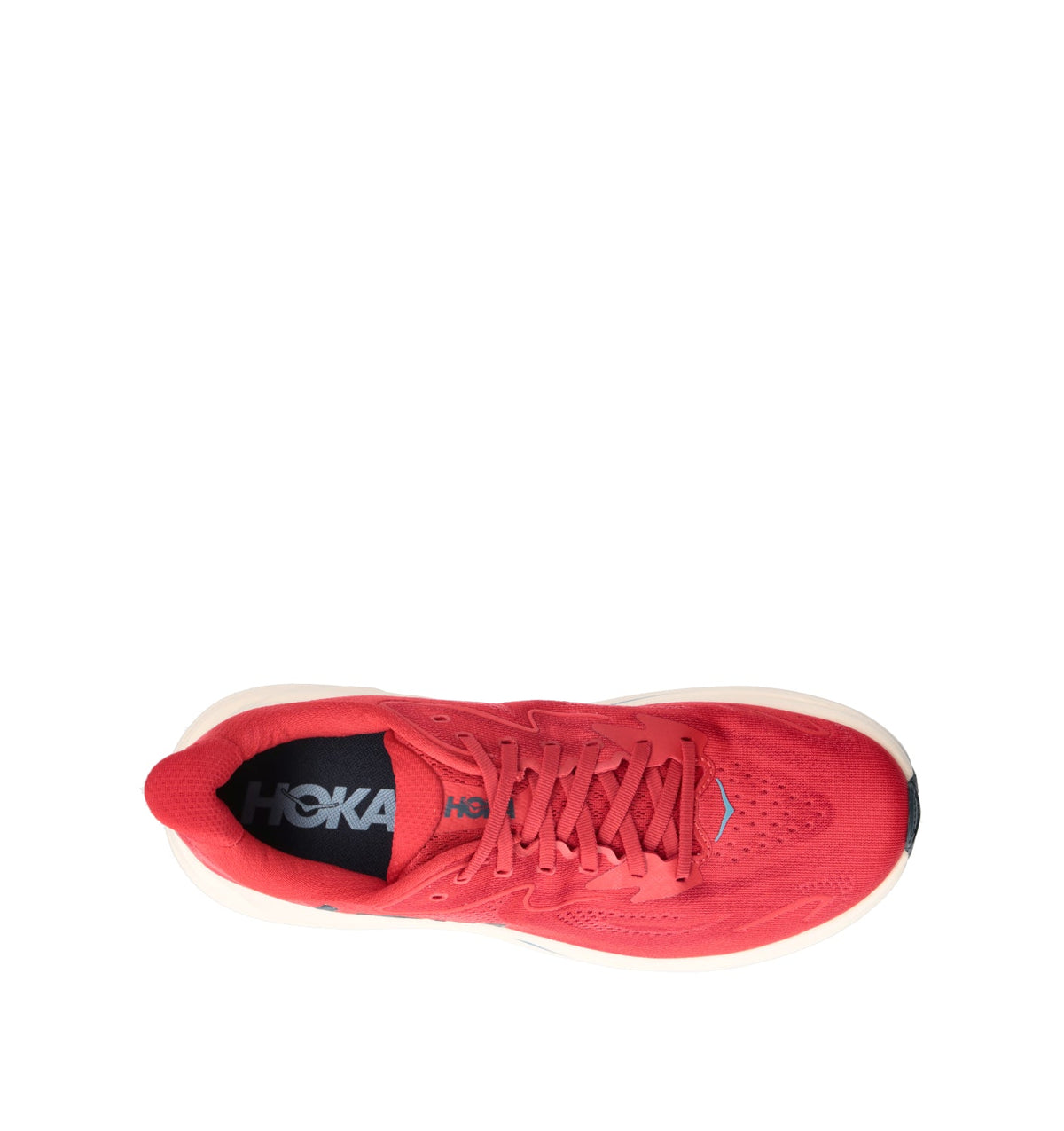Hoka Clifton 10 Chaussures Running Rouge Bleu Homme - 5
