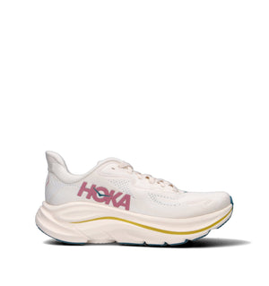 Hoka Clifton 10 Chaussures Running Beige Blanc Femme - 1