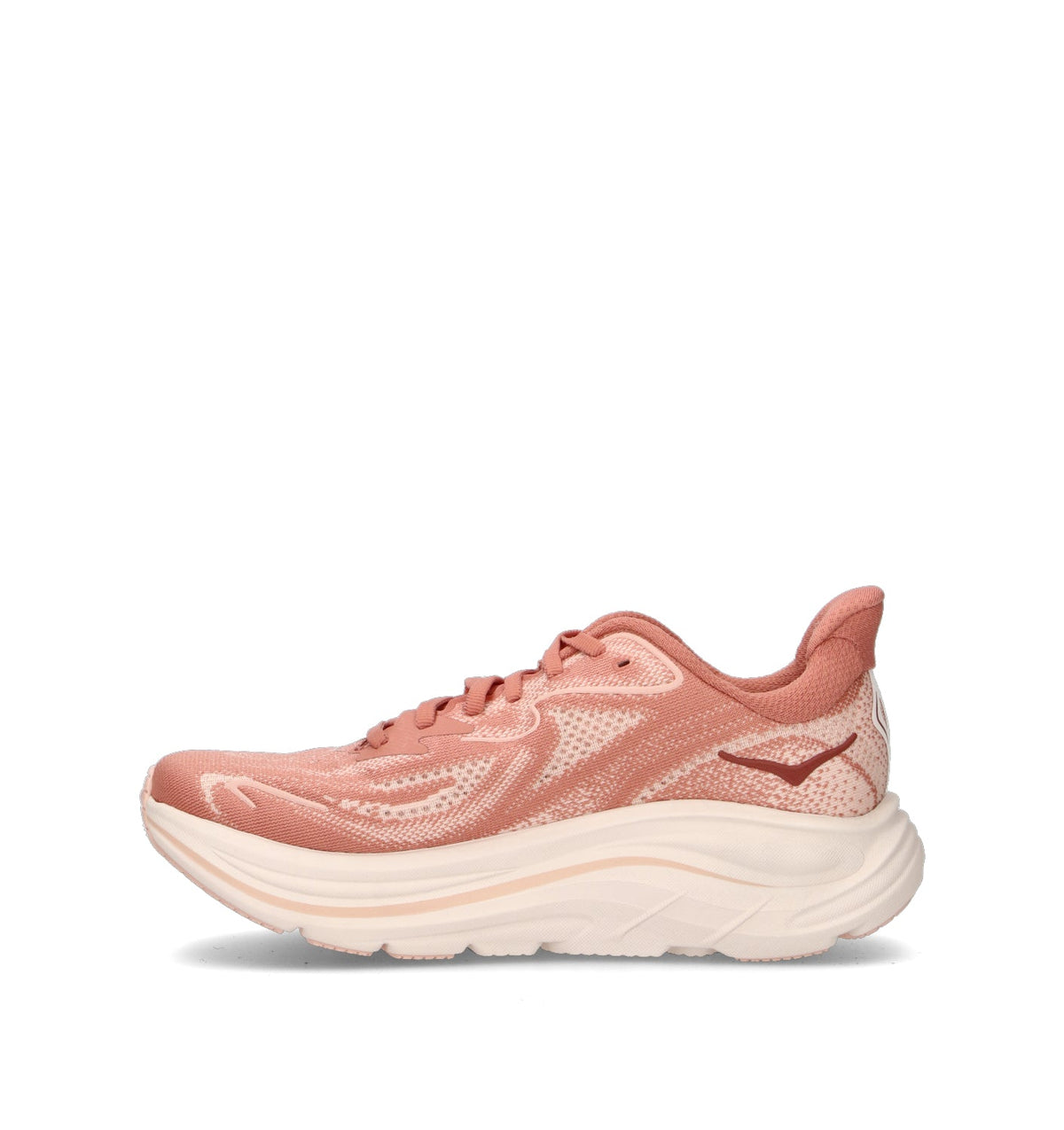 Hoka Clifton 10 Chaussures Running Rose Beige Femme - 4