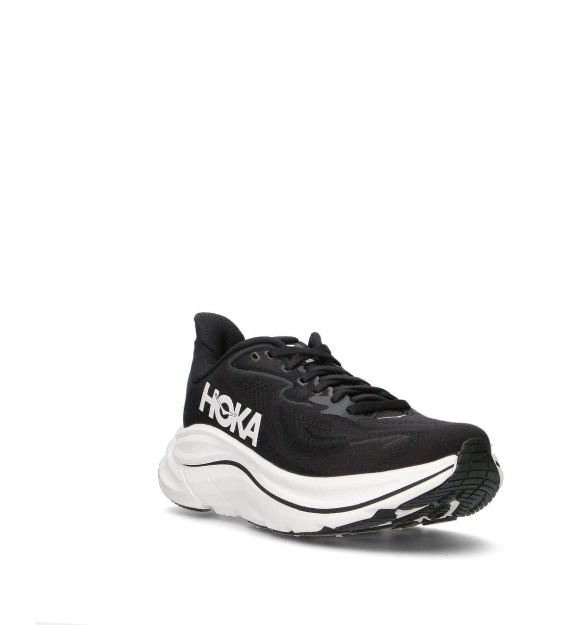 Hoka Clifton 10 Chaussures Running Noir Blanc Femme - 2