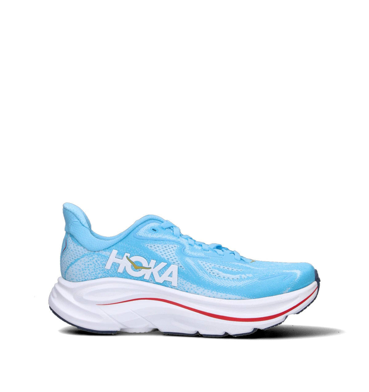 Hoka Clifton 10 Chaussures Running Bleu Blanc Femme - 1