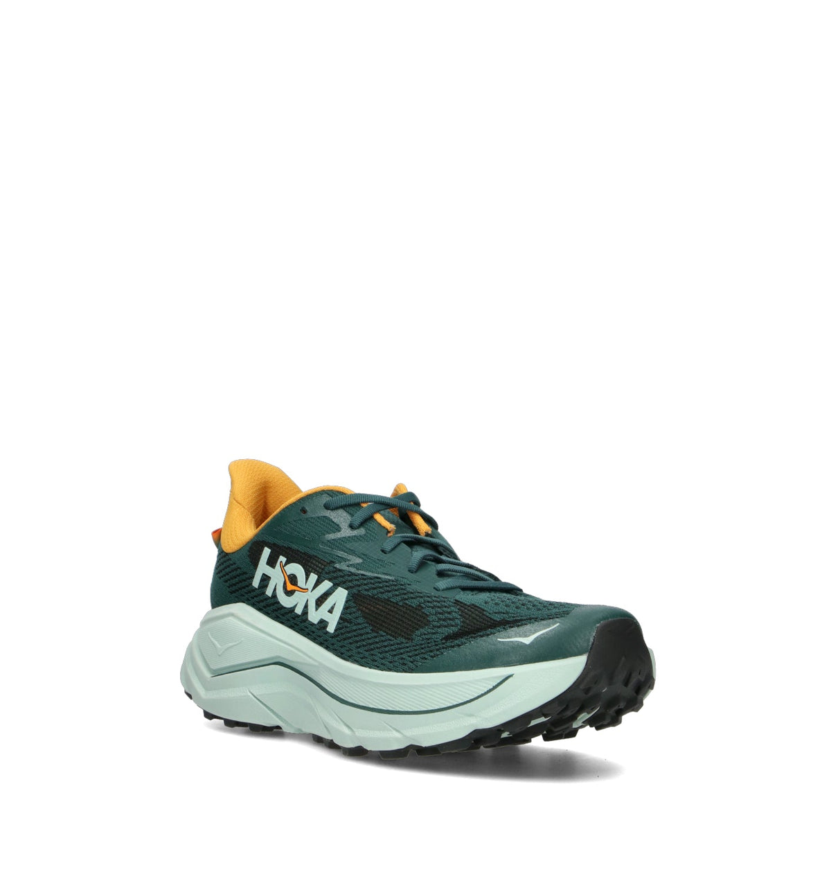 Hoka Challenger 8 Chaussures Trail Running Vert Homme - 2