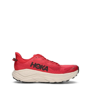 Hoka Challenger 8 Chaussures Trail Running Rouge Gris Homme - 1