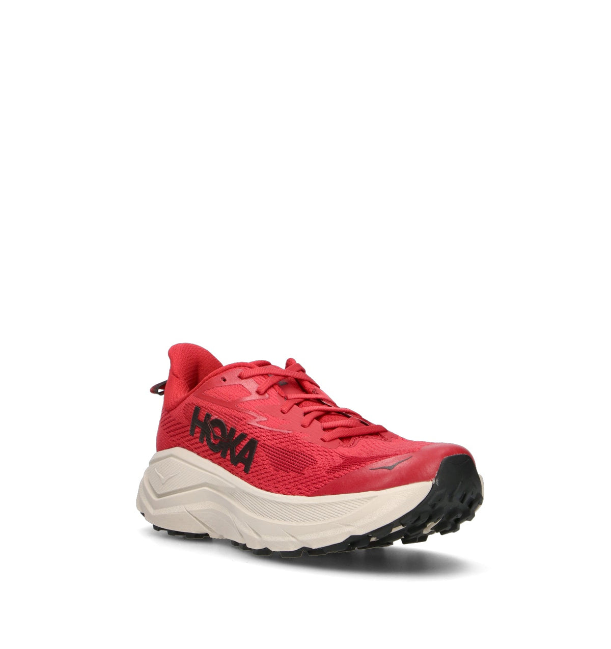 Hoka Challenger 8 Chaussures Trail Running Rouge Gris Homme - 2