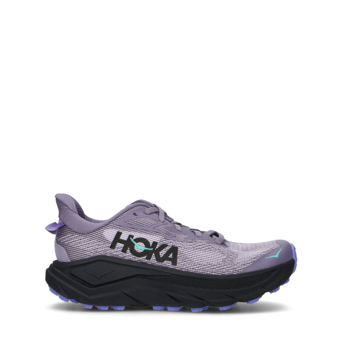 Hoka Challenger 8 Chaussures Trail Running Violet Noir Femme - 1