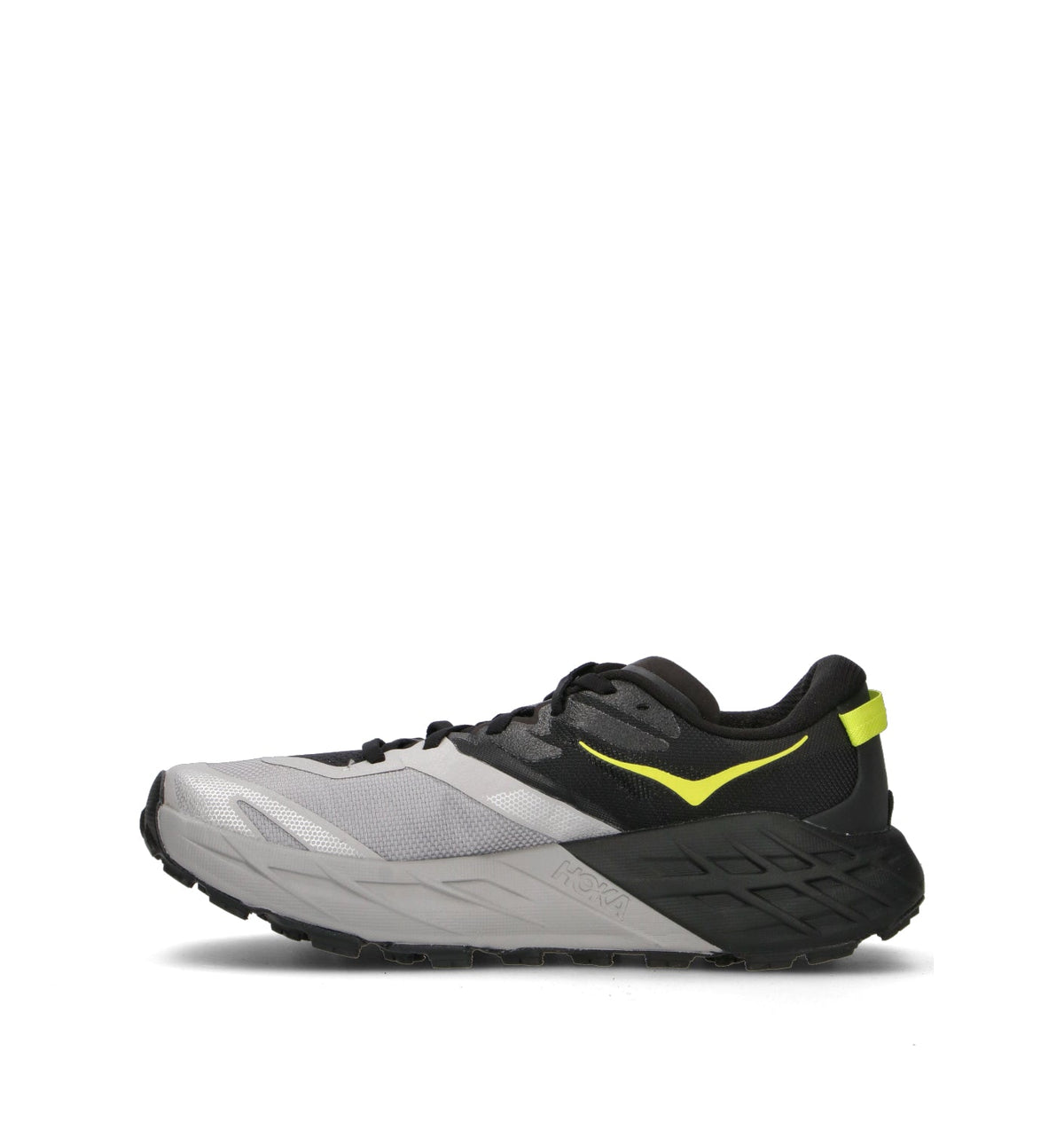 Hoka Speedgoat 7 Chaussures Trail Running Noir Gris Homme - 4