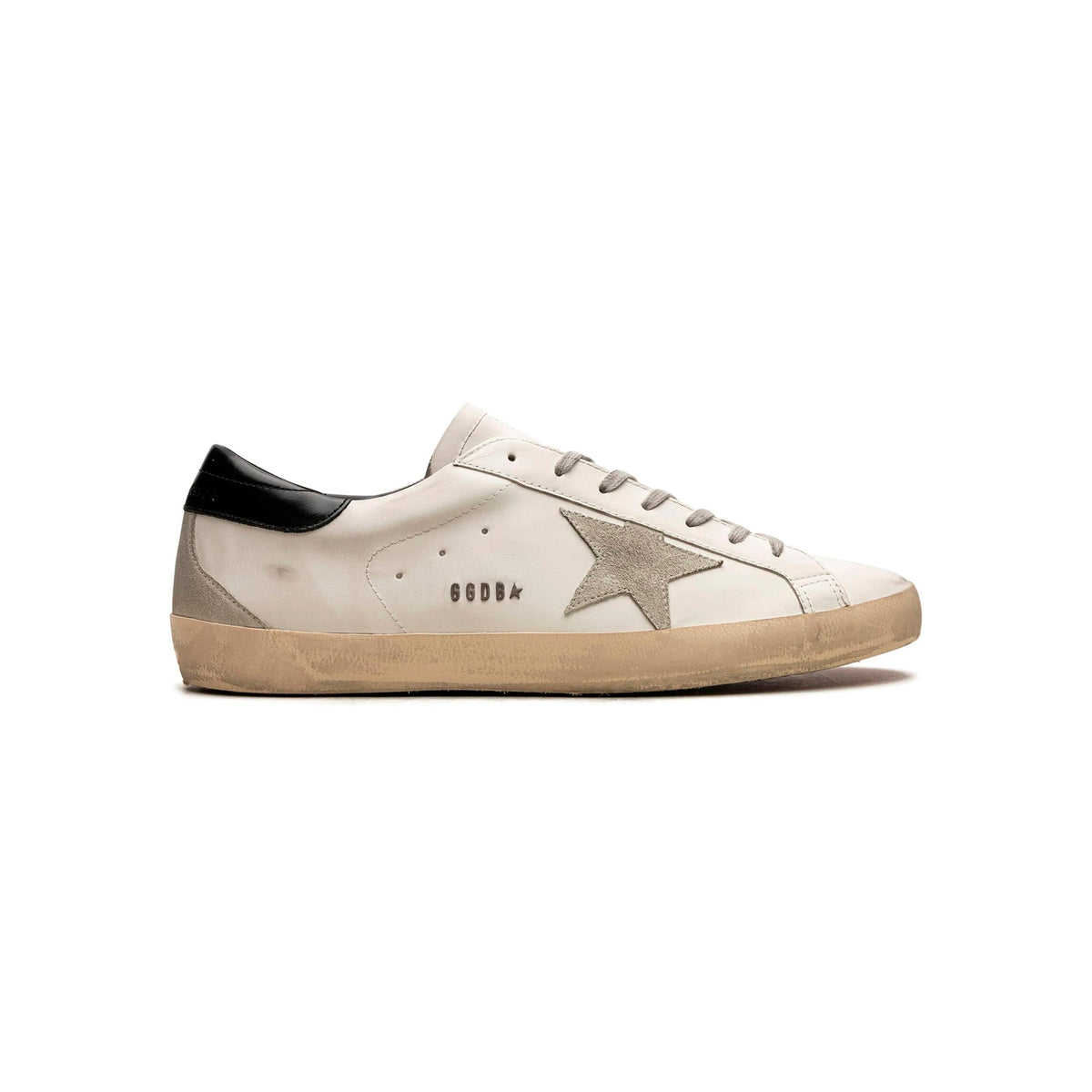 Golden Goose Superstar Baskets Blanc Noir Argent Homme Femme - 1