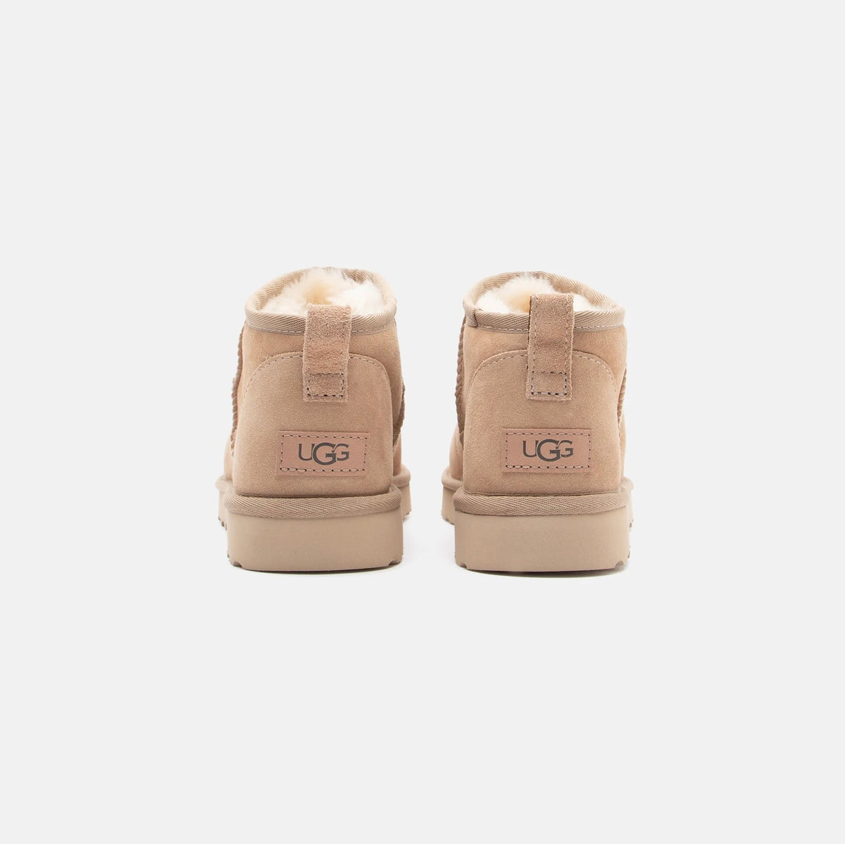 UGG Classic Ultra Mini Sand Bottines Beige Femme - 3