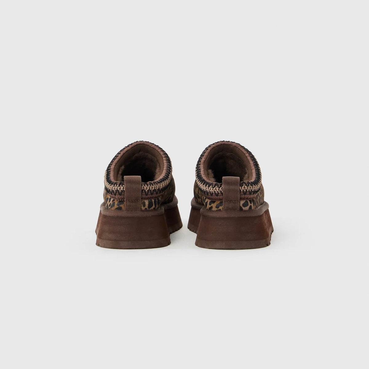 UGG Tazz Caspian Burnt Cedar Chausson Plateforme Marron Orange Femme - 3