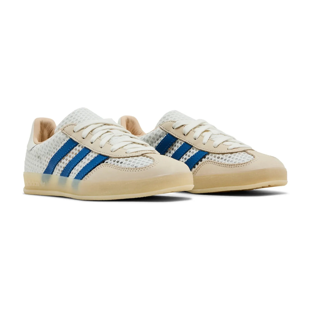adidas Gazelle Indoor Baskets Blanc Bleu Homme Femme - 2