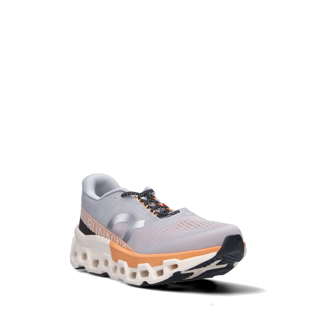 On Cloudmonster 2 Chaussures Running Gris Orange Homme - 2